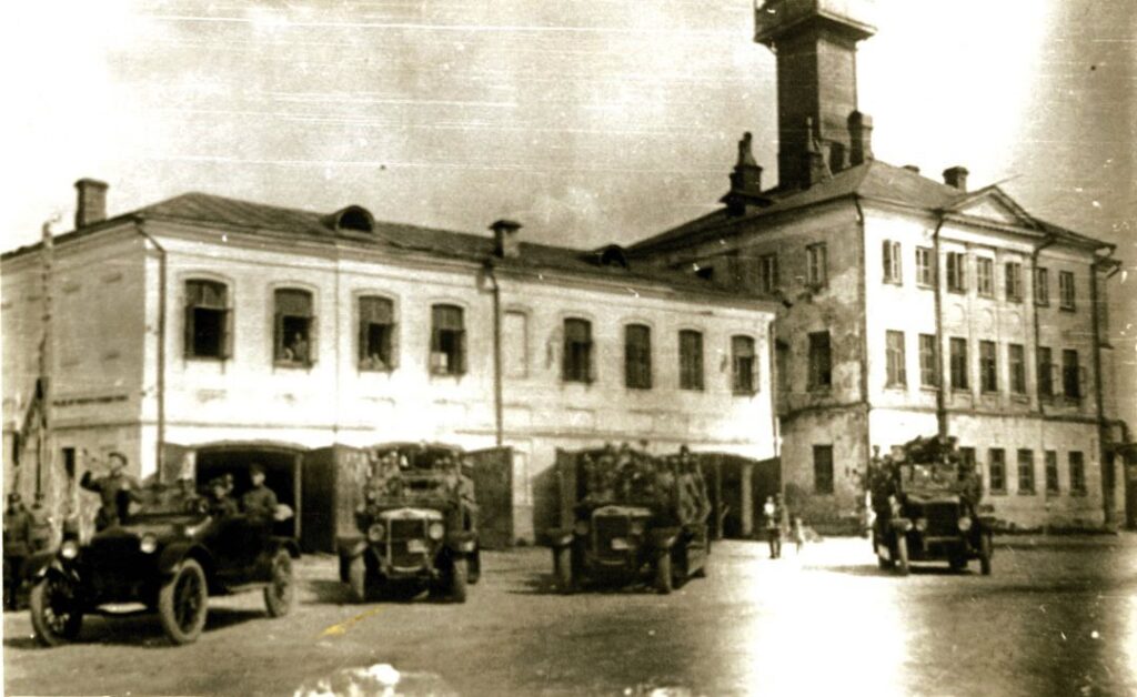 1910 е Парад калужских пожарных
