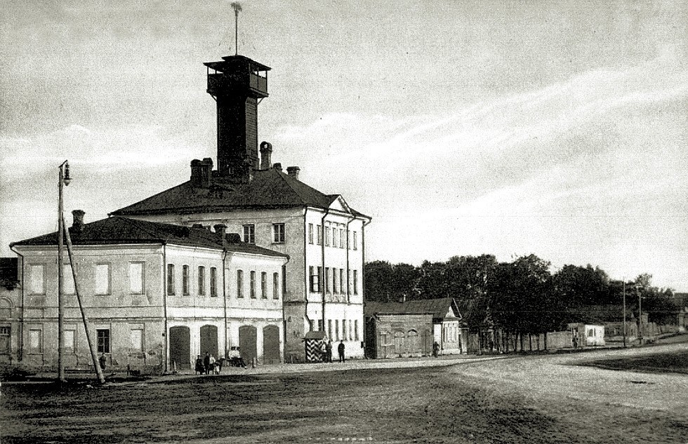 1910 е Пожарная и дом Танеева