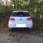 Утром в Калуге столкнулись Volkswagen Golf и Hyundai Creta