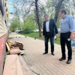 Градоначальник Калуги недоволен бетонными плитами на улицах