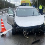 Пассажир иномарки попал в больницу после ДТП в Малоярославецком районе