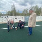 Подрядчика заставили переделывать спортплощадку в Кировском районе