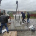 Постамент памятника Ивану Ципулину вмонтировали в Калуге