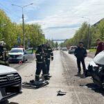 В аварии с двумя иномарками в Обнинске пострадала двухлетняя девочка