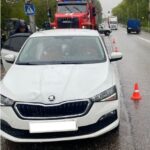 Пешеход в Калуге попал под колёса Skoda Rapid на Московской