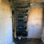 В одном из домов в Кондрово загорелась квартира